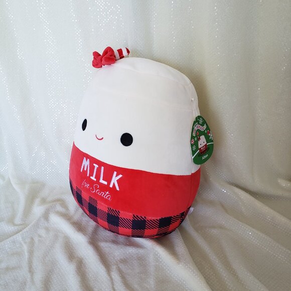 Large 14" SQUISHMALLOWS Milk for Santa "Alten" - Picture 2 of 9